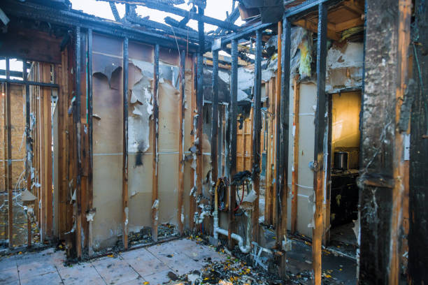 Professional Soot Cleanup technician working in Cambridge, OH